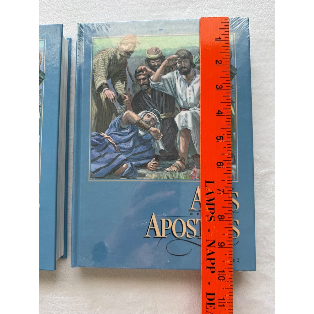 The Acts of the Apostles VOL 1 & 2 Hardcover Great Condition
Vol 2 is Sealed - Picture 12 of 12